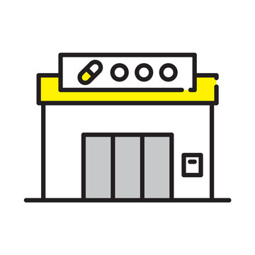 recommend clip art: 薬局