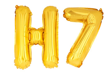 Golden word & number H7 isolate no white background.png