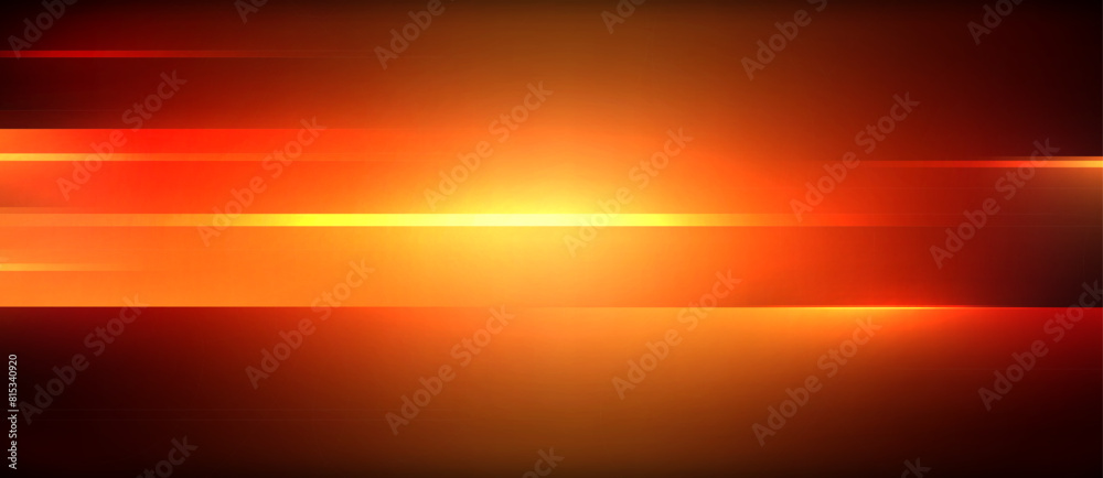 Poster an indistinct image of an amber and afterglow light in the sky, resembling a red sky at morning. the