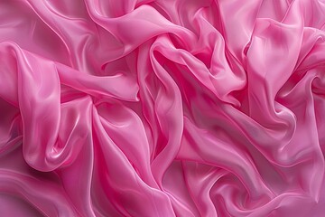 pink satin fabric