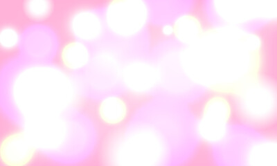 pink bokeh blurry blink light abstract background vector