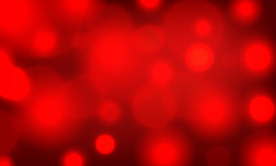red bokeh blurry blink light abstract background vector