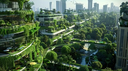 Obraz premium A Green Revolution for Livable Urban Spaces