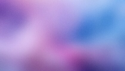 blue purple soft white grainy gradient background, noise texture abstract header poster large banner design, copy space