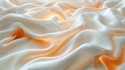 Fototapeta premium Realistic minimalist fabric pattern backdrop