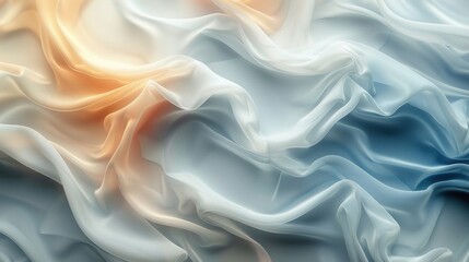 Obraz premium Realistic minimalist fabric pattern backdrop