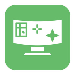 Shooting Game icon vector image. Can be used for Game Design.