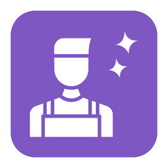 Vetted Professionals icon vector image. Can be used for Cleaning.