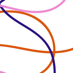 Orange blue pink graphic lines backdrop