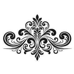 Your Beautiful abstract framevector silhouette isolated on white background