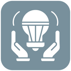 Lighting As A Service icon vector image. Can be used for Economy.