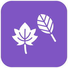 Autumn Leaves icon vector image. Can be used for Gardening.