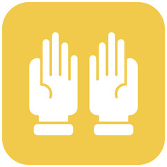 Gloves icon vector image. Can be used for Gardening.