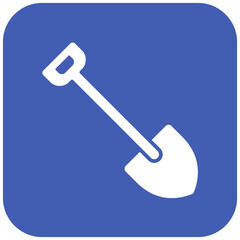 Shovel icon vector image. Can be used for Gardening.