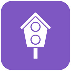 Starling Box icon vector image. Can be used for Gardening.