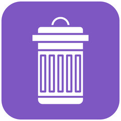 Trash icon vector image. Can be used for Startup.