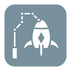 Aerospace Industry icon vector image. Can be used for Industry.