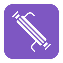 Liebig Condenser icon vector image. Can be used for Science.