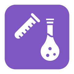 Lab Test icon vector image. Can be used for Science.