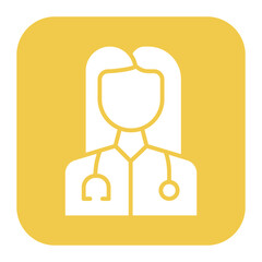 Doctor icon vector image. Can be used for Women.