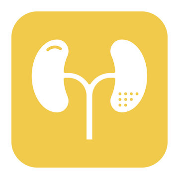 recommend clip art: Kidneys icon vector image. Can be used for Human Anatomy.