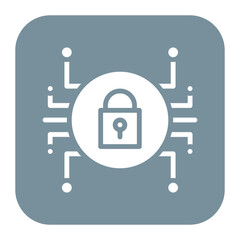 Network Security icon vector image. Can be used for Networking.