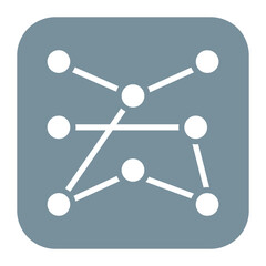 Network Robustness icon vector image. Can be used for Networking.