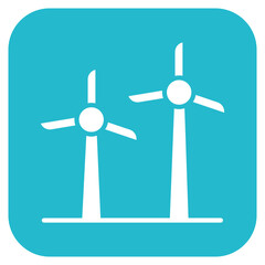 Wind Energy icon vector image. Can be used for Earth Day.