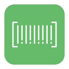 Barcode icon vector image. Can be used for Warehouse.