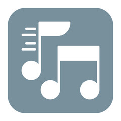 Music icon vector image. Can be used for Art and Craft Supplies.