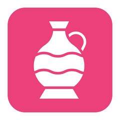 Pottery Ceramics icon vector image. Can be used for Art and Craft Supplies.