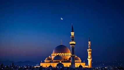 Fototapeta premium the celebration of Hajj (Lebaran Qurbani)