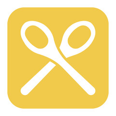 Ladle icon vector image. Can be used for Mettalurgy.