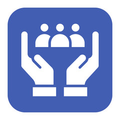 Group Therapy icon vector image. Can be used for Psychology.