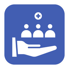 Public Health Measures icon vector image. Can be used for Psychology.