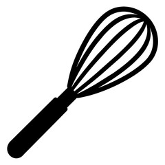 whisk isolated on white background
