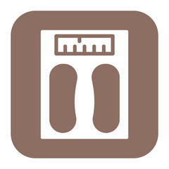 Weighting Machine icon vector image. Can be used for Laundry.