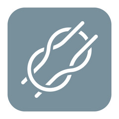 Scout Knot icon vector image. Can be used for Trekking.