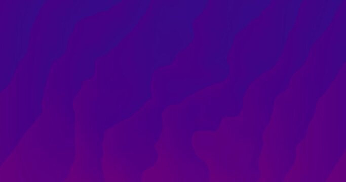 Wavy shape gradient purple and blue 4k video footage