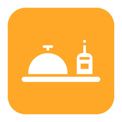 Food Service icon vector image. Can be used for Railway.