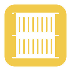 Container icon vector image. Can be used for Homeless.