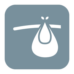 Refugee icon vector image. Can be used for Homeless.