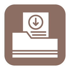 Import icon vector image. Can be used for Supply Chain.