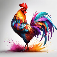 Fototapeta premium chicken beautiful chicken picture beautiful chicken 