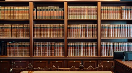 Fototapeta premium Listen closely to the echoes of the past as you explore these shelves. Each book holds a piece of history, waiting to be rediscovered and cherished.