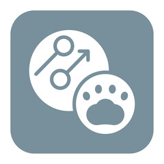 Neuter icon vector image. Can be used for Veterinary.