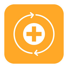 Recovery icon vector image. Can be used for Addiction.