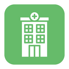 Rehab Clinic icon vector image. Can be used for Addiction.