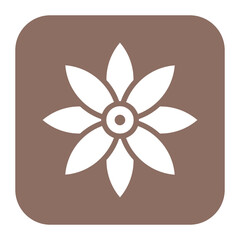 Flower icon vector image. Can be used for Agriculture.