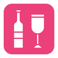Sherry icon vector image. Can be used for Bar.